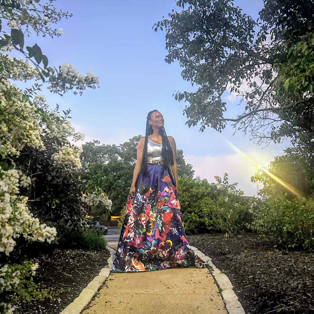 Ellie Wilde Elegant Colorful Skirt